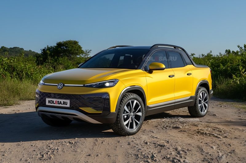 Новый пикап Volkswagen Tukan: первые изображения