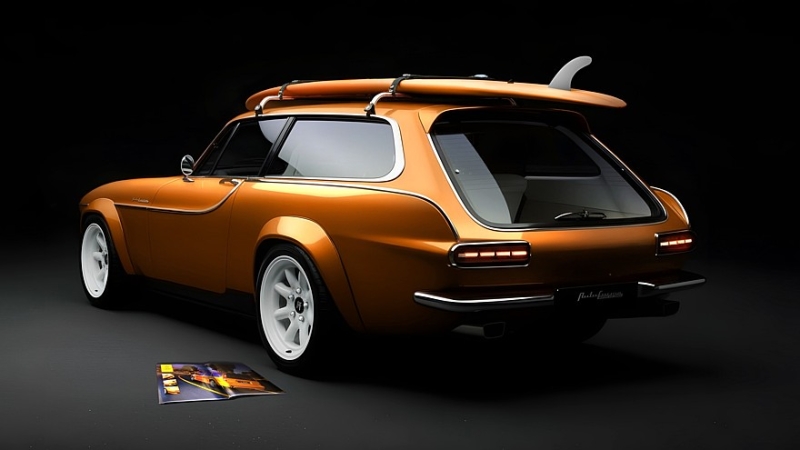 Рестомод Volvo P1800 ES Norrsken из Нидерландов: новая жизнь шведского шутинг-брейка