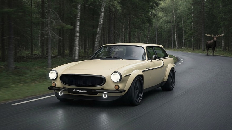 Рестомод Volvo P1800 ES Norrsken из Нидерландов: новая жизнь шведского шутинг-брейка