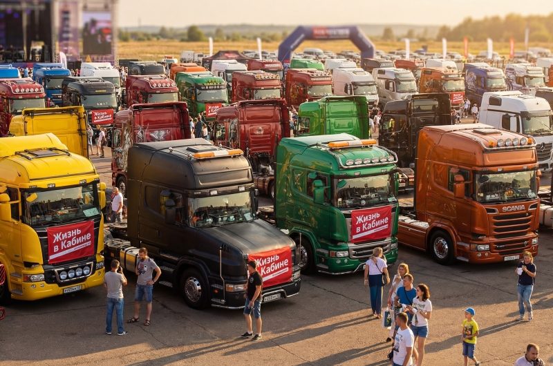 С мая по сентябрь в России пройдет серия фестивалей грузовой техники «Жизнь в Кабине»