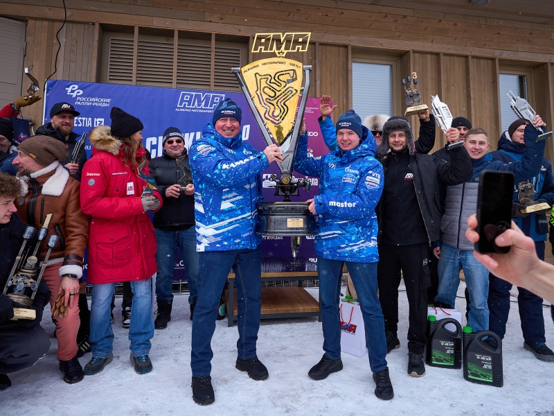 «Снежная битва-2026»: Богдан Каримов из «КАМАЗ-мастер» выиграл жаркую гонку в Подмосковье