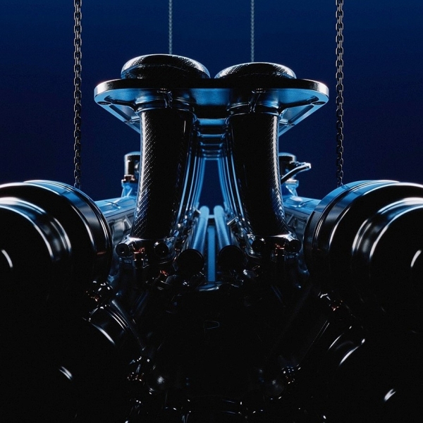 Суперкар De Tomaso P900 показал свой фантастический 7,0-литровый атмосферный V12