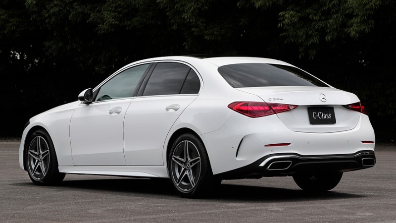 Электрический Mеrcedes-Benz C-класса: новые изображения