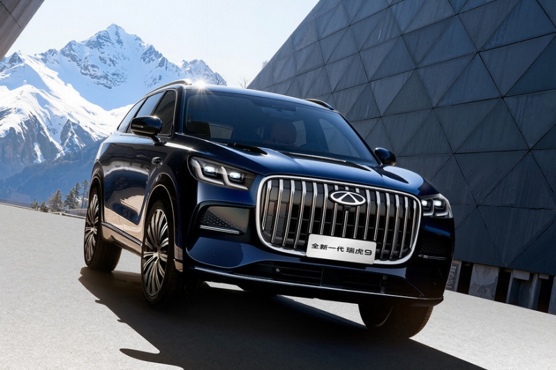 Флагманский кроссовер Chery Tiggo 9 получил новый интерьер после рестайлинга