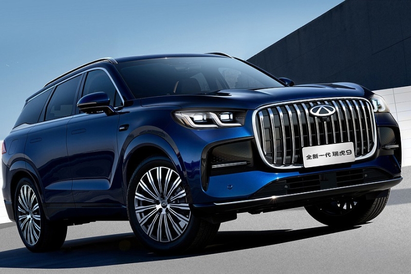 Флагманский кроссовер Chery Tiggo 9 получил новый интерьер после рестайлинга