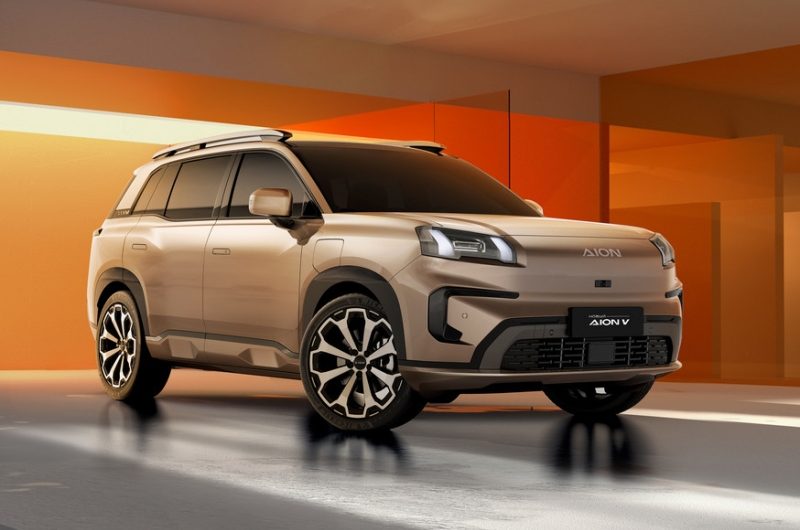 GAC везёт в Россию электрический кроссовер Aion V: подробности