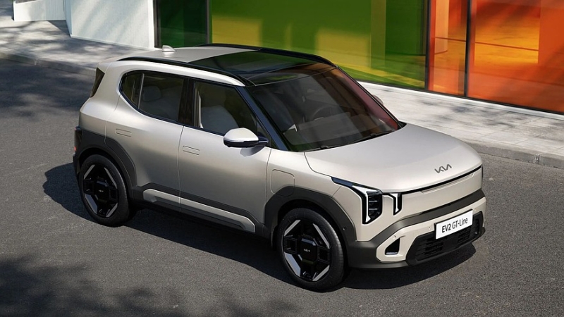 Kia запустила серийное производство кроссовера EV2 на заводе в Словакии