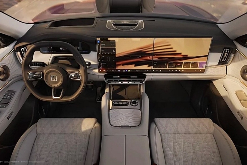 Кроссовер Zeekr 8X показал свой интерьер перед скорым стартом продаж