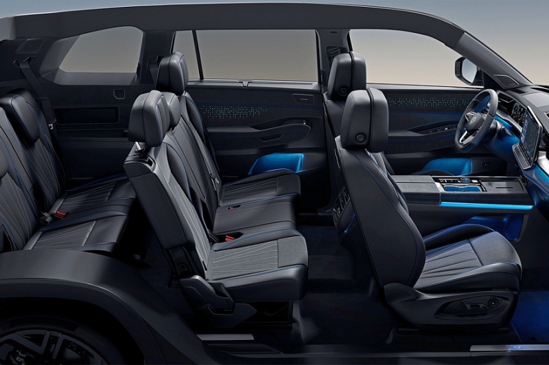 Новый Volkswagen Atlas готовится к дебюту в США: первое фото салона