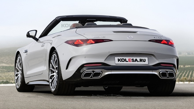 Обновлённый Mercedes-AMG SL: первые изображения