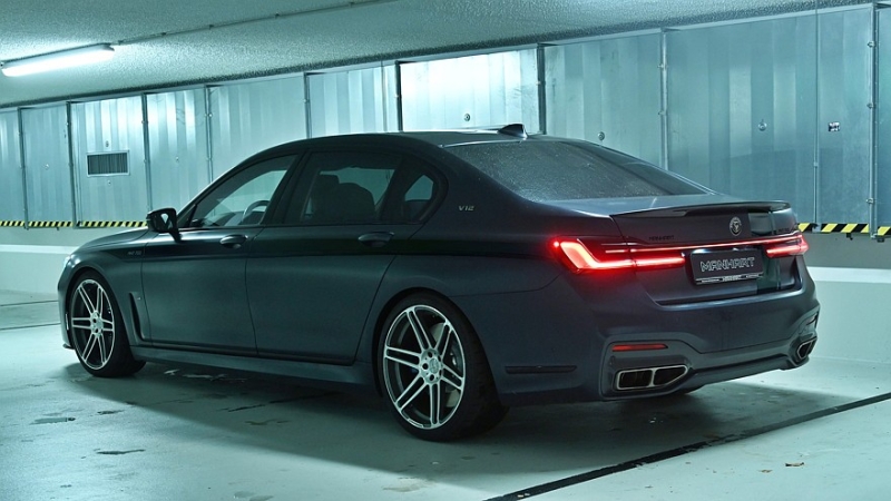 Последняя настоящая «семёрка»: Manhart MH7 700 на базе BMW M760Li поколения G12