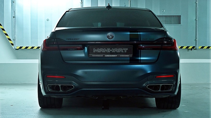 Последняя настоящая «семёрка»: Manhart MH7 700 на базе BMW M760Li поколения G12