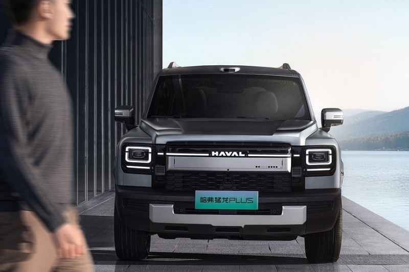 Удлинённый кроссовер Haval Raptor Plus: показан интерьер