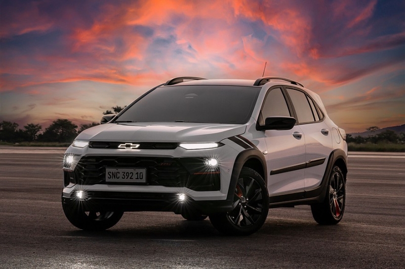 Chevrolet Sonic в виде кроссовера: показан интерьер