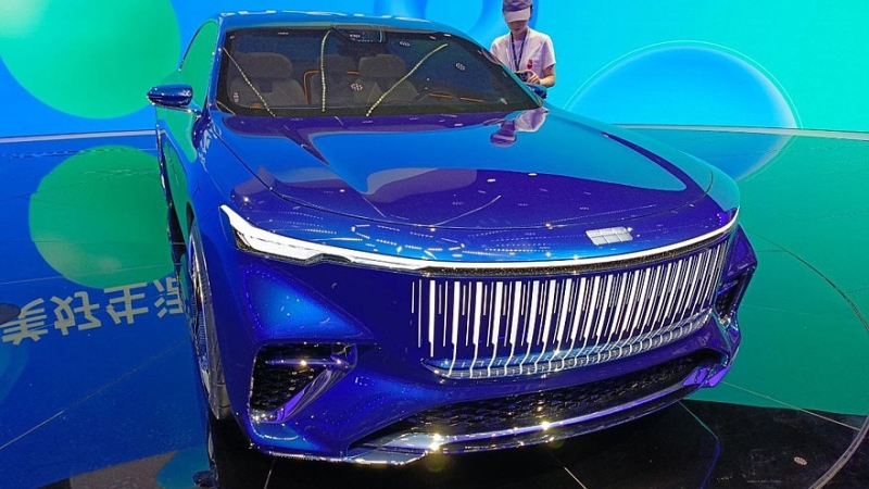 Geely показала концепт, демонстрирующий развитие дизайна семейства Galaxy