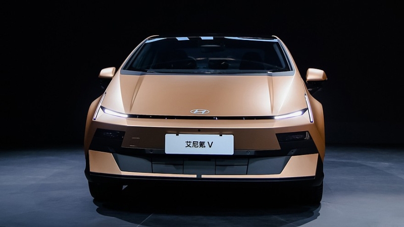Hyundai представил серийный однообъёмник Ioniq V, предназначенный для Китая