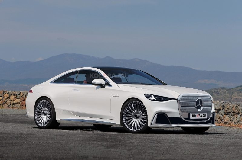 Новое купе Mercedes-Benz S-класса: первые изображения