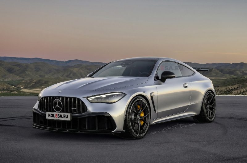 Новый Mercedes-AMG CLE 63 с V8: первые изображения