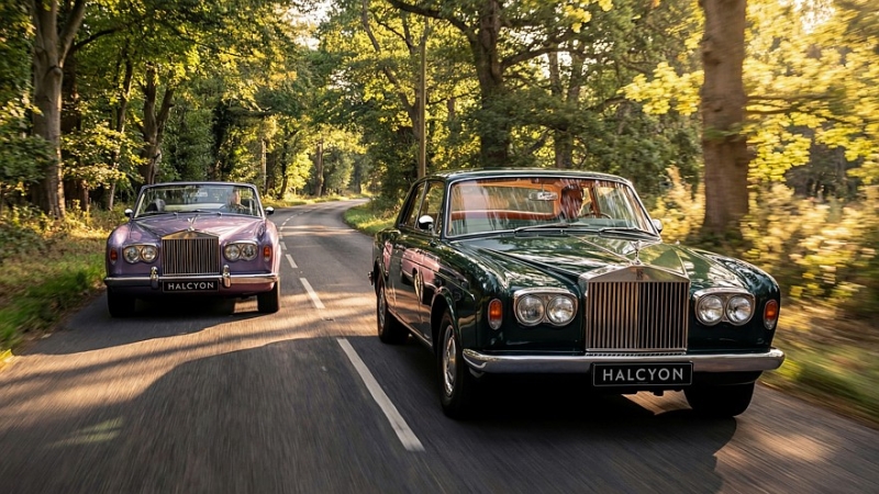 Рестомод Halcyon Great Eight на базе Rolls-Royce Corniche в стиле викторианской Англии