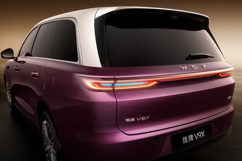 Роскошный кроссовер Wey V9X доступен к заказу: полный привод уже в базе и два варианта длины
