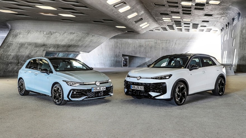 Розетка не нужна: Volkswagen Golf и T-Roc обзавелись новыми гибридными версиями