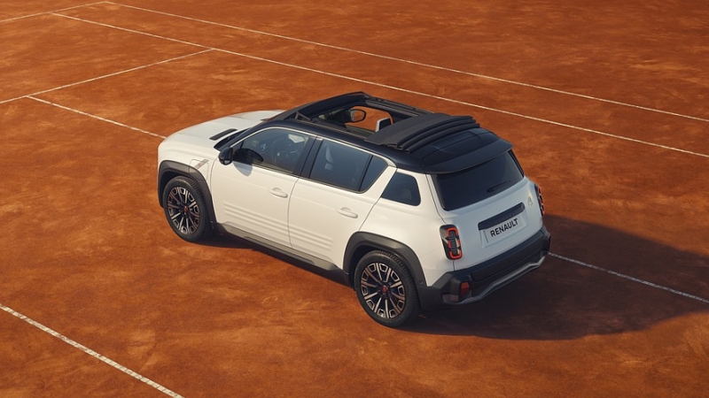 Вдохновлённый чемпионатом Франции по теннису: представлен Renault 4 Roland-Garros