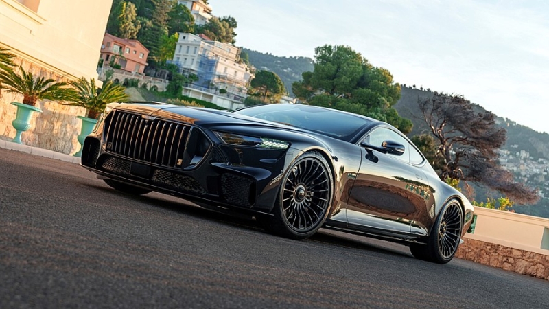 Brabus Bodo: образцовое купе Gran Turismo с 1000-сильным V12 и карбоновым кузовом
