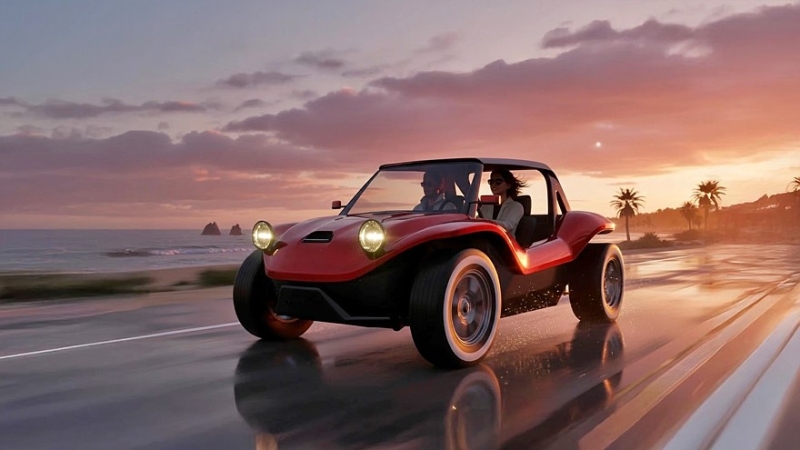Brado Carbon Buggy: аналоговый багги в стиле Meyers Manx с карбюраторным мотором