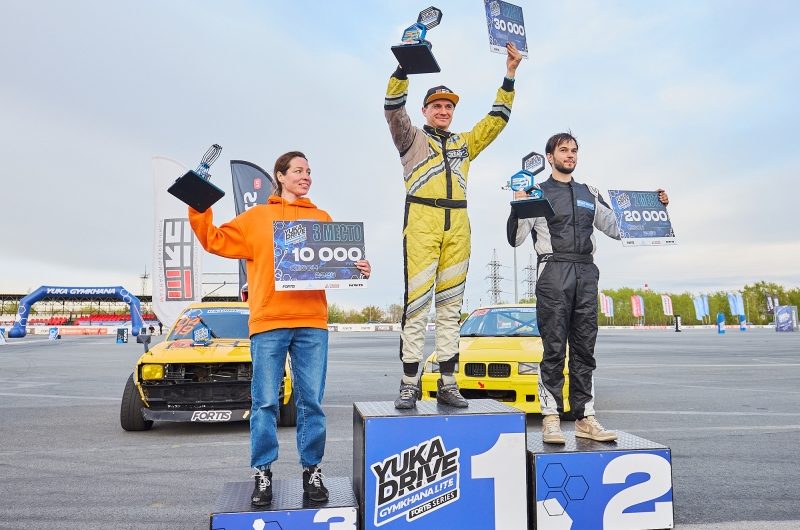 Джимхана в Челябинске: Ахтямов выиграл этап Yuka Drive Gymkhana Lite Fortis series