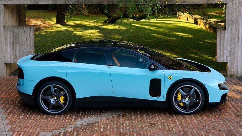 Электрический лифтбек Ferrari Luce: шок-дизайн, 4 мотора, 1050 л.с. и 2,5 с до &laquo;сотни&raquo;