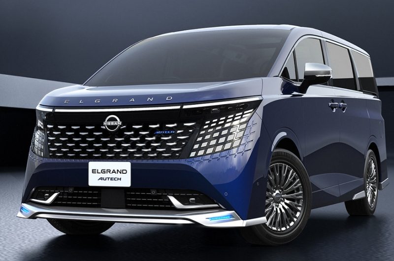 Ещё не поступивший в продажу новый Nissan Elgrand получил несколько особых версий