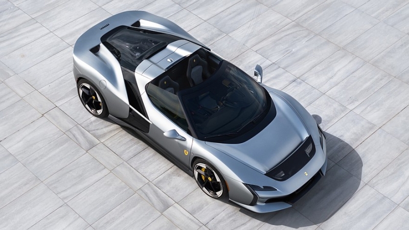 Ferrari HC25: очень интересный вариант дизайна для ушедшего Ferrari F8 Spider