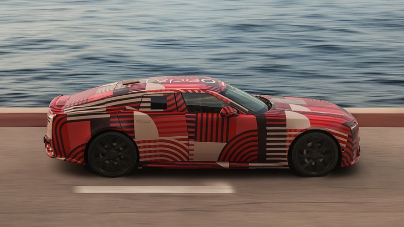 Jaguar Type 01 показался на новых снимках в преддверии скорой премьеры