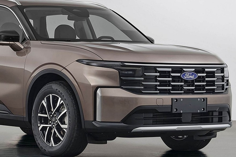 Кроссовер Ford Edge L готовится к рестайлингу: фото без камуфляжа