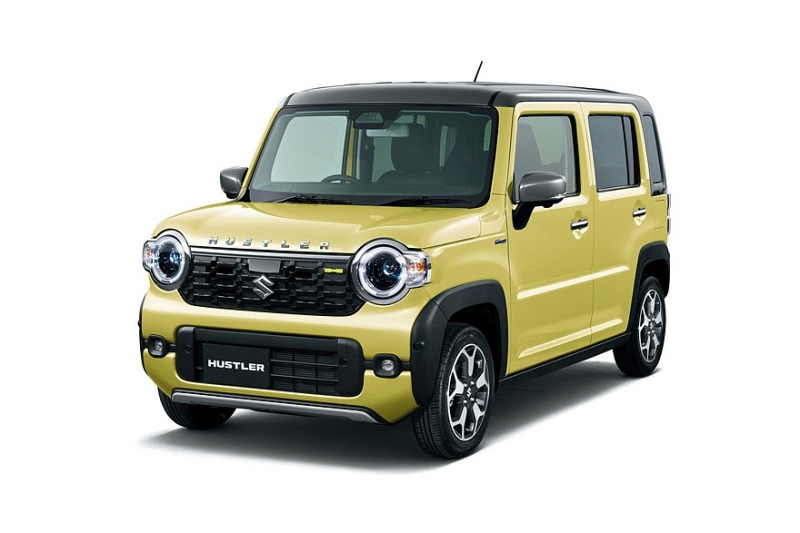 Кроссовер Suzuki Hustler и его «внедорожная» версия Tough Wild пережили скромный рестайлинг