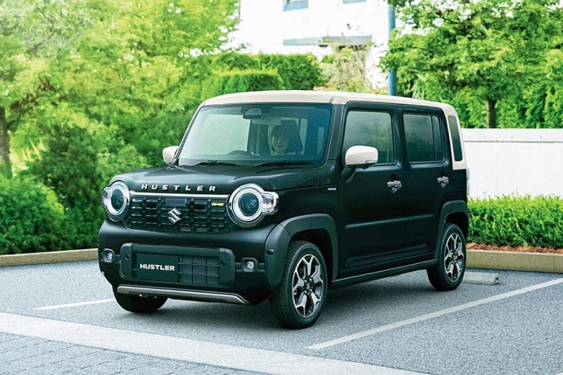 Кроссовер Suzuki Hustler и его «внедорожная» версия Tough Wild пережили скромный рестайлинг