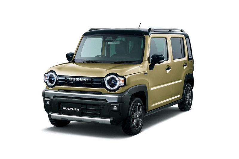 Кроссовер Suzuki Hustler и его «внедорожная» версия Tough Wild пережили скромный рестайлинг