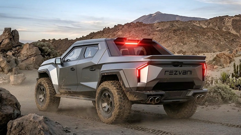 Мой Ford — моя крепость: представлен пикап Rezvani Fortress на базе Ford F-150 Raptor