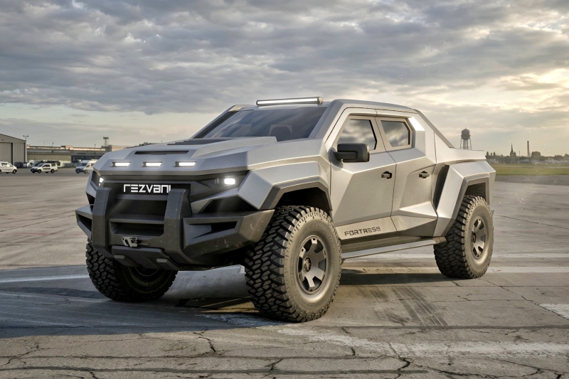 Мой Ford — моя крепость: представлен пикап Rezvani Fortress на базе Ford F-150 Raptor