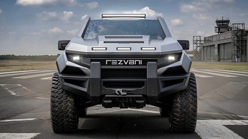 Мой Ford — моя крепость: представлен пикап Rezvani Fortress на базе Ford F-150 Raptor