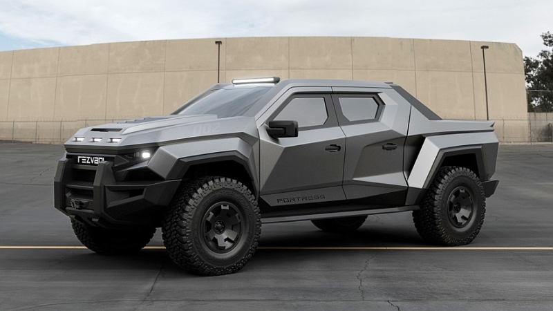 Мой Ford — моя крепость: представлен пикап Rezvani Fortress на базе Ford F-150 Raptor