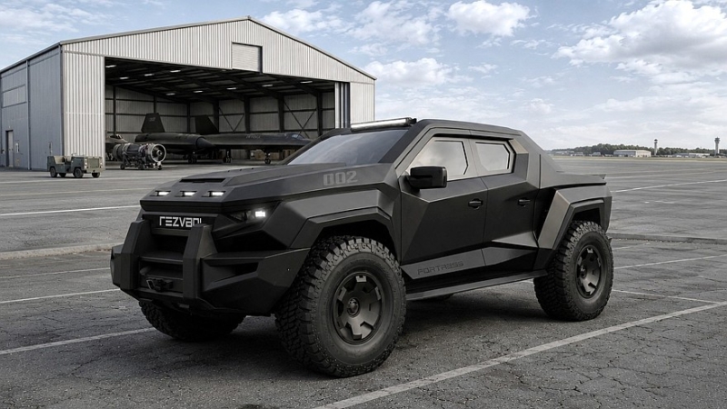 Мой Ford — моя крепость: представлен пикап Rezvani Fortress на базе Ford F-150 Raptor