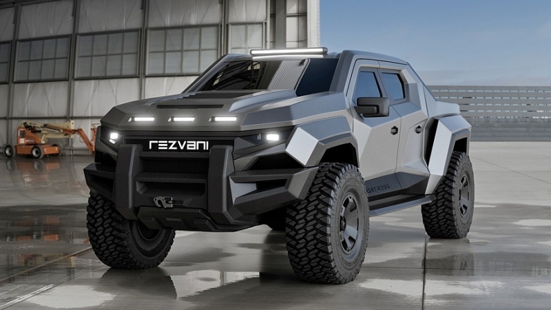 Мой Ford — моя крепость: представлен пикап Rezvani Fortress на базе Ford F-150 Raptor