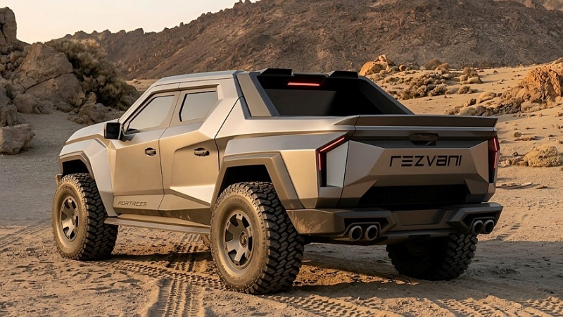 Мой Ford — моя крепость: представлен пикап Rezvani Fortress на базе Ford F-150 Raptor