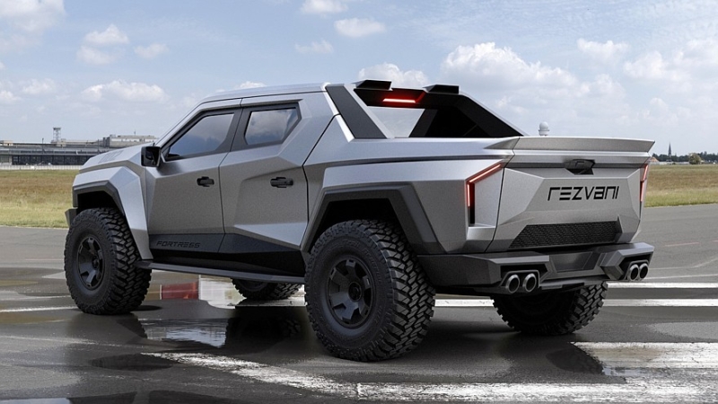 Мой Ford — моя крепость: представлен пикап Rezvani Fortress на базе Ford F-150 Raptor