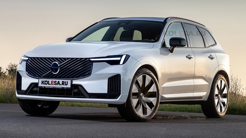 Новый рестайлинг Volvo XC60: первые изображения