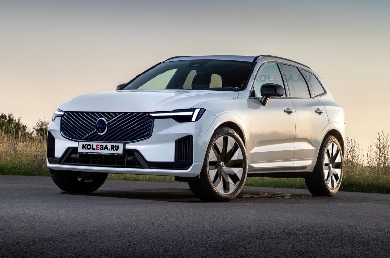 Новый рестайлинг Volvo XC60: первые изображения