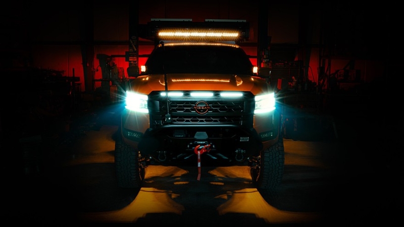 Пикап Nissan Frontier превратился в дом для автопутешественников