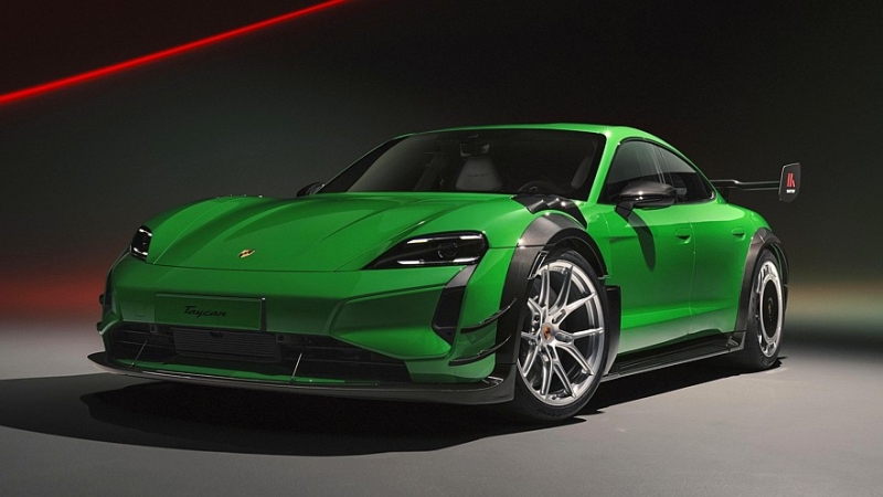 Прочь с дороги, Xiaomi! Новый рекорд Нюрбургринга от Porsche Taycan Turbo GT Manthey Kit