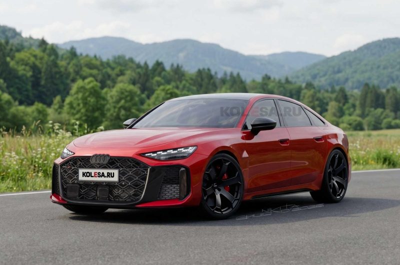 Седан Audi RS6 (C9): новые изображения